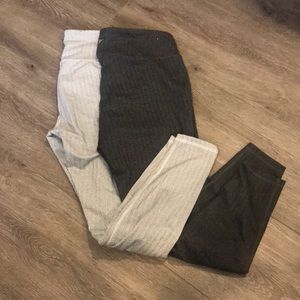 GUC Old Navy Hi Rise Leggings Size L Herringbone